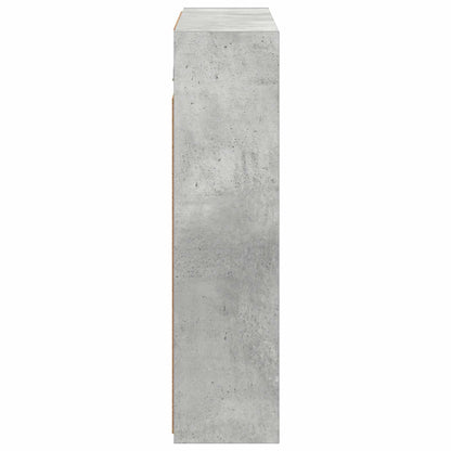 Mobiletto per specchio da bagno Grigio cemento | homemem39