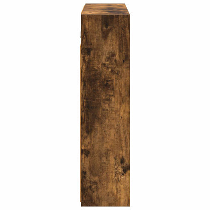 Mobiletto per specchio da bagno Rovere fumé 73,5 x 16 x 62,5 cm | homemem39