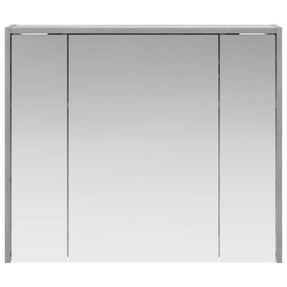 Mobiletto per specchio da bagno Grigio Sonoma | homemem39