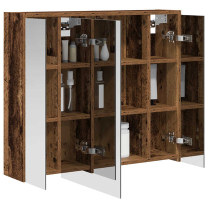 Mobiletto per specchio da bagno Legno vecchio | homemem39