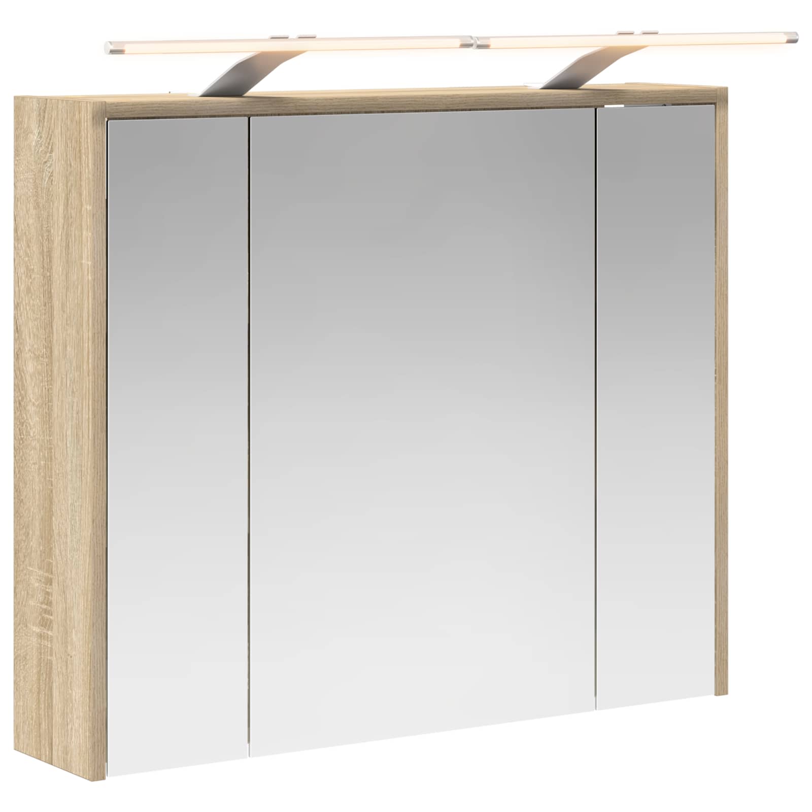 Mobiletto per specchio da bagno Rovere Sonoma | homemem39