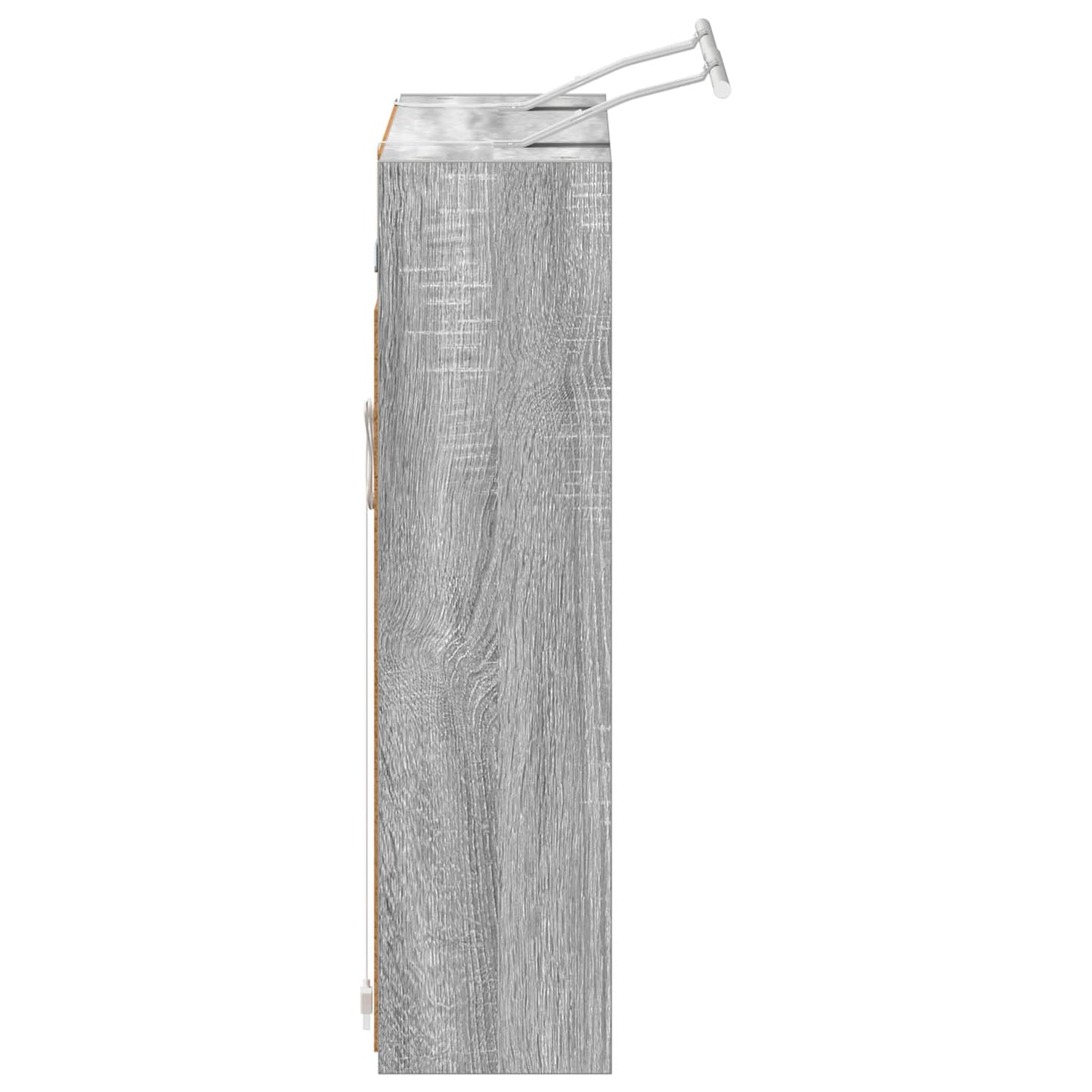 Mobiletto per specchio da bagno Grigio Sonoma | homemem39