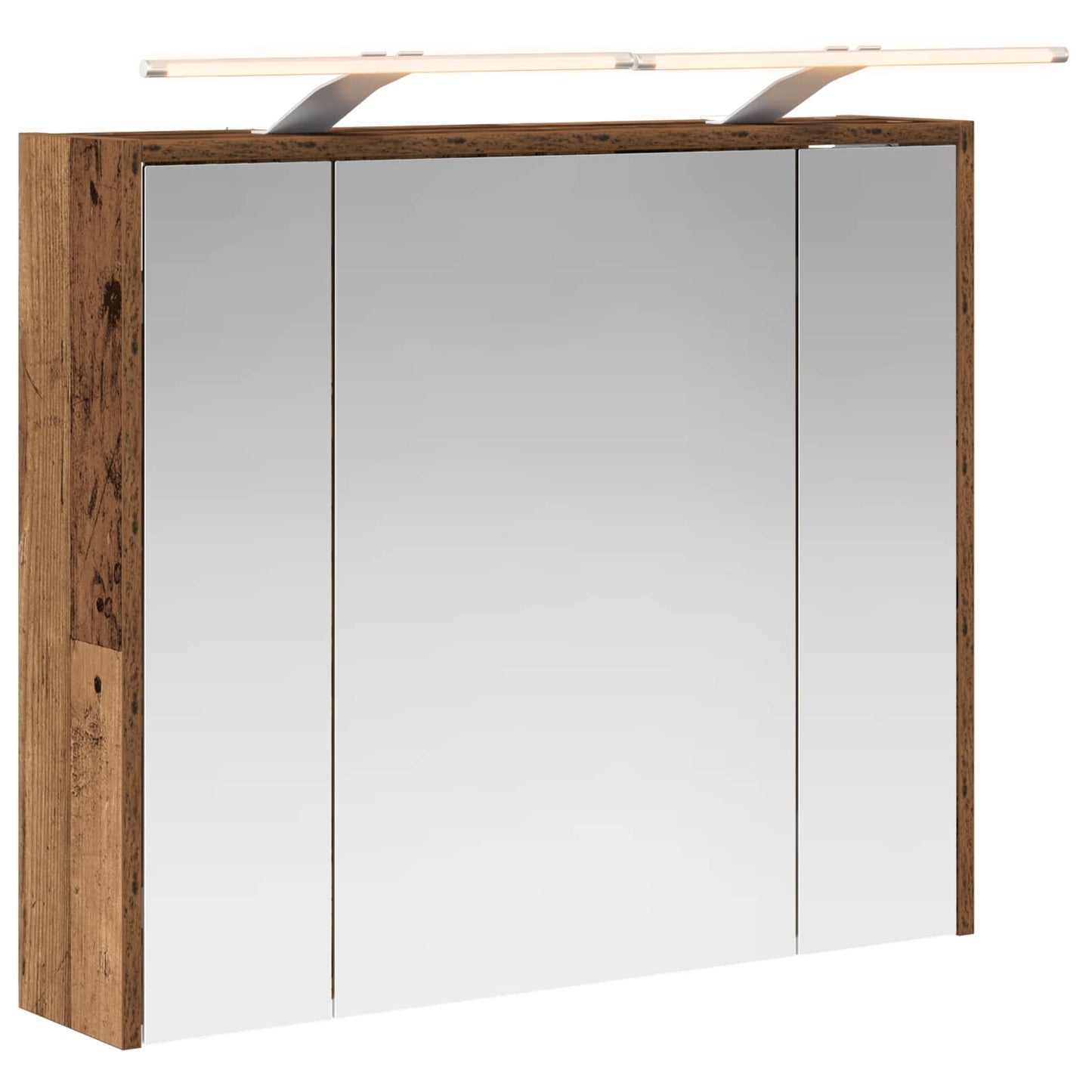 Mobiletto per specchio da bagno Legno vecchio