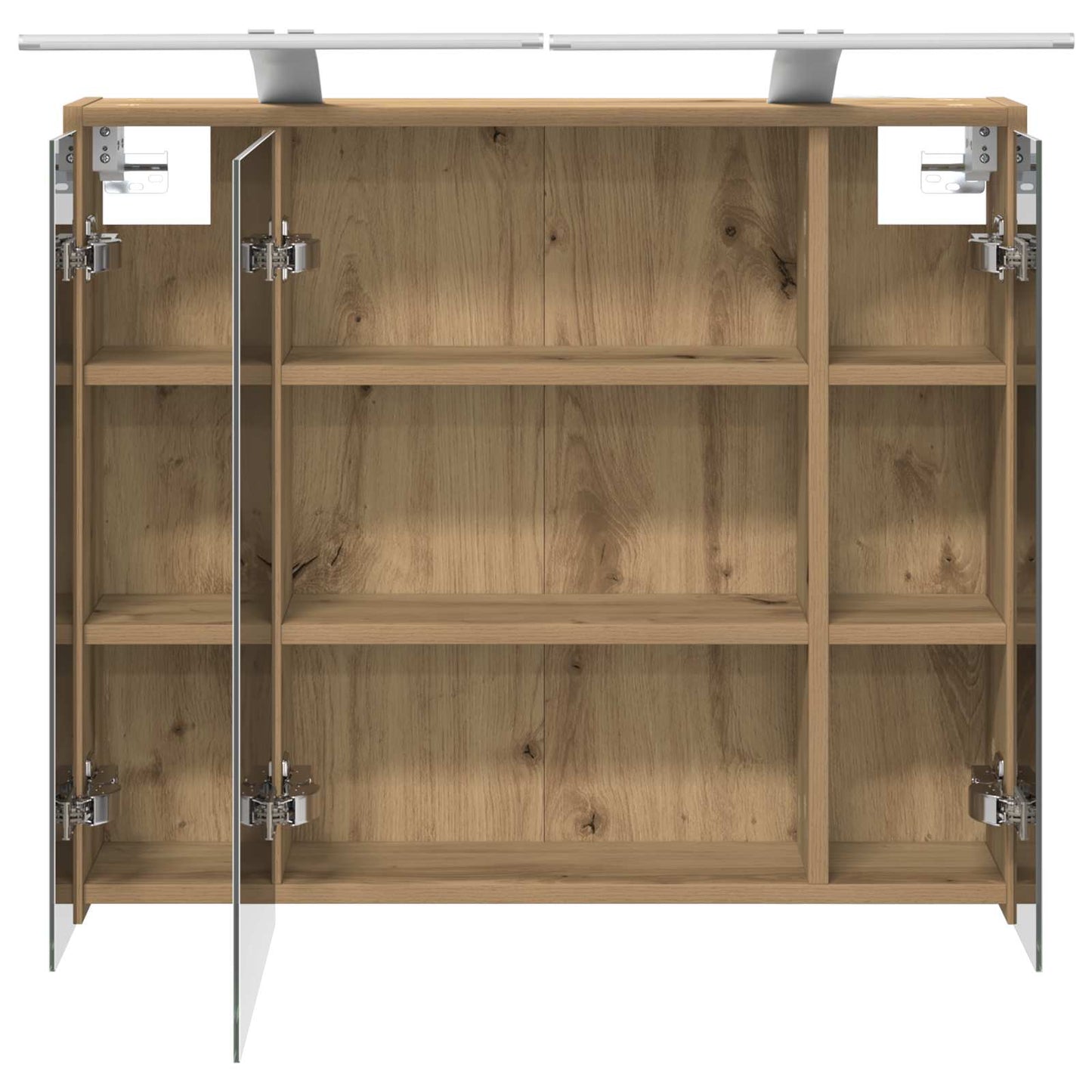 Mobiletto per specchio da bagno Rovere Artigianale | homemem39
