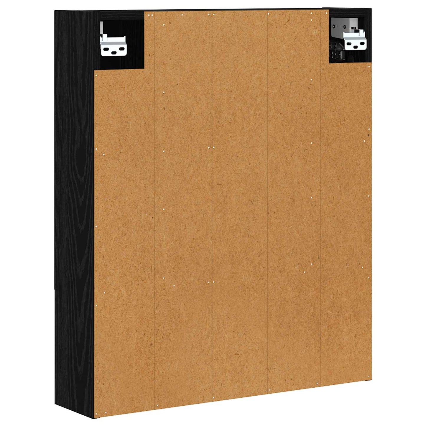 Mobiletto per specchio da bagno Rovere Nero 60 x 14.5 x 70 cm | homemem39