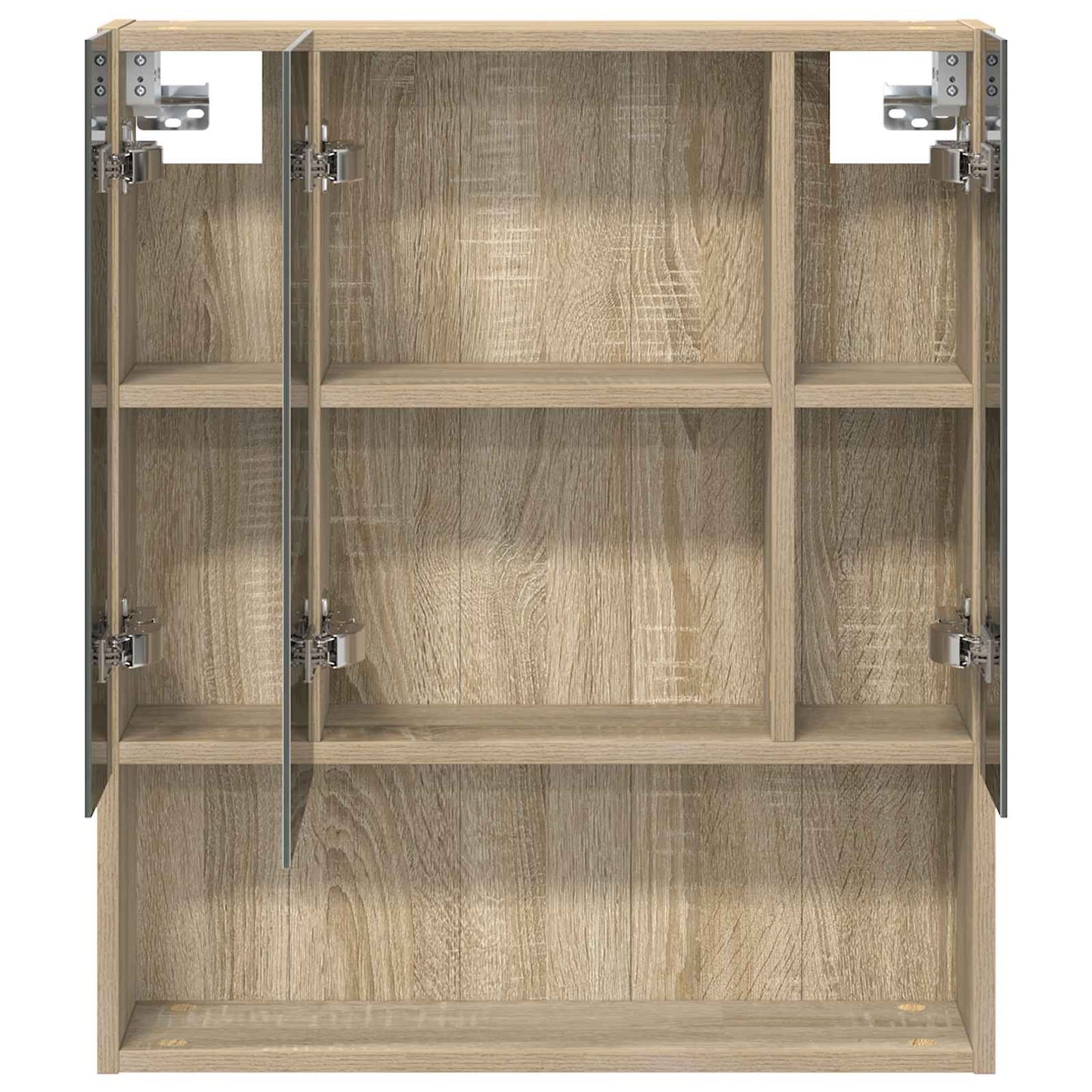 Mobiletto per specchio da bagno Rovere Sonoma 60 x 14.5 x 70 cm | homemem39