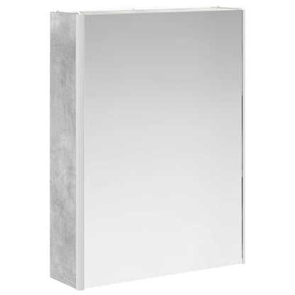 Mobiletto per specchio da bagno Grigio cemento | homemem39