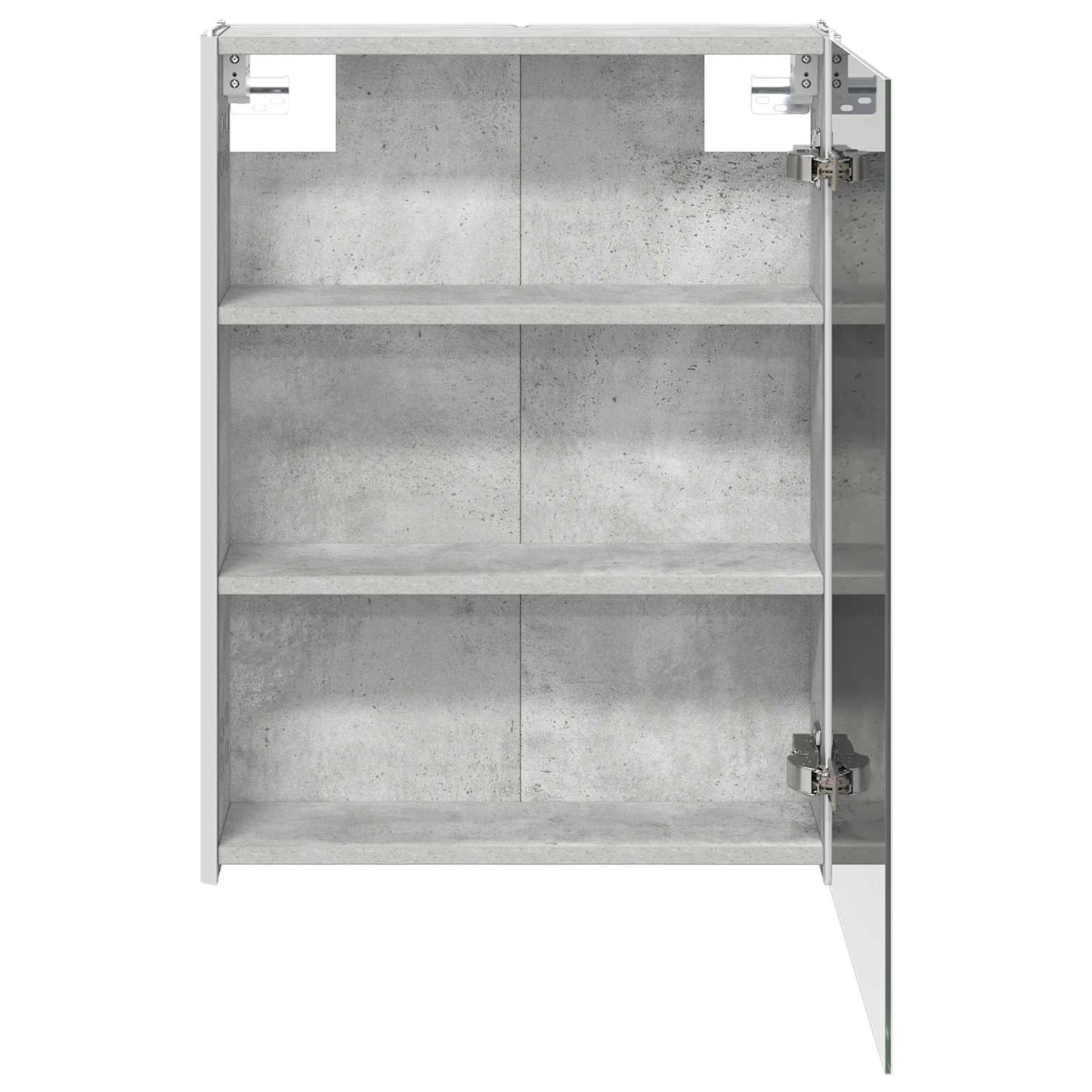 Mobiletto per specchio da bagno Grigio cemento | homemem39