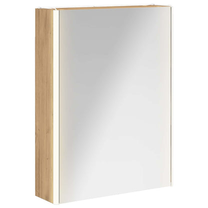 Mobiletto per specchio da bagno Rovere Artigianale