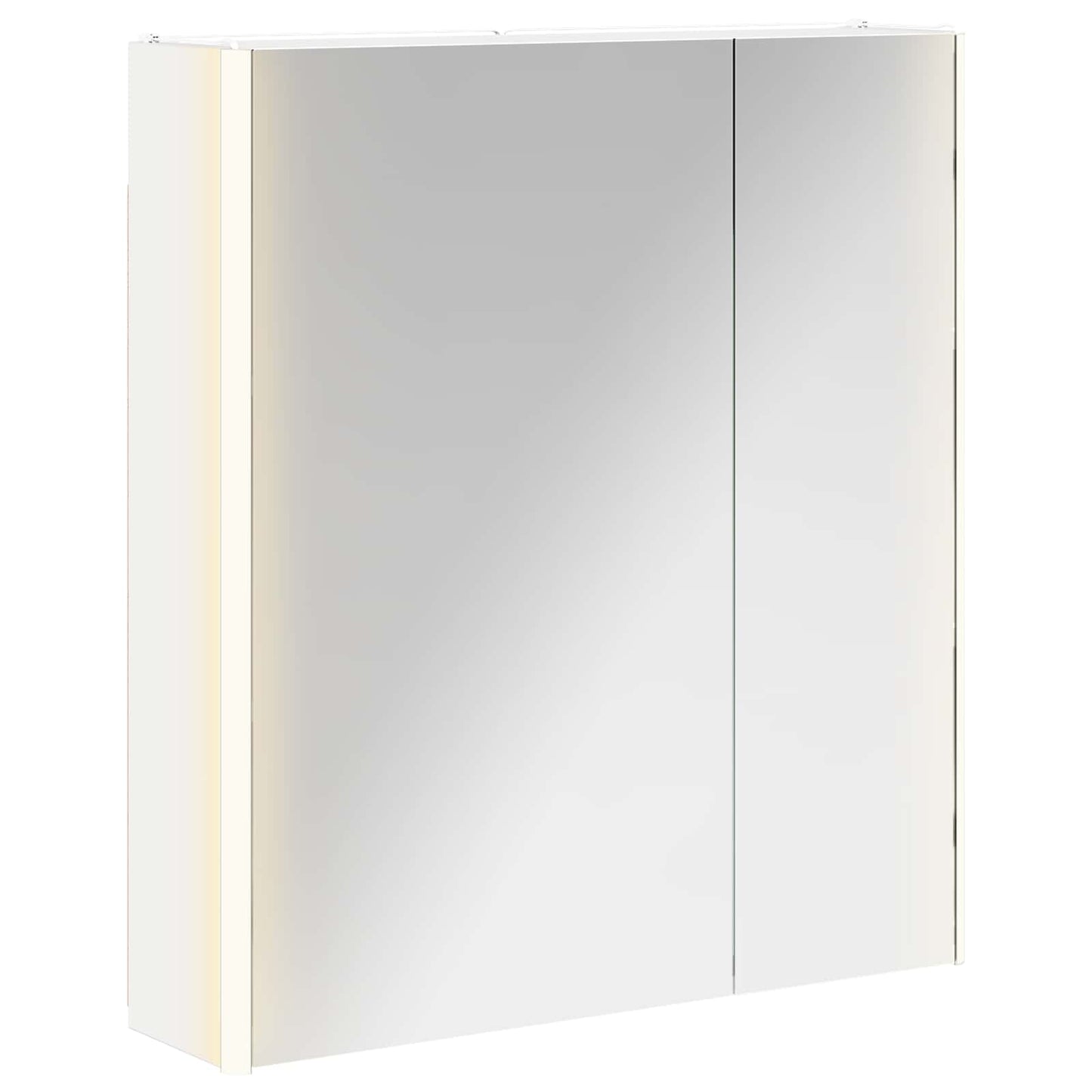 Mobiletto per specchio da bagno Bianco 63,5 x 15,5 x 70 cm | homemem39