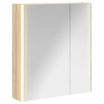 Mobiletto per specchio da bagno Rovere Sonoma | homemem39