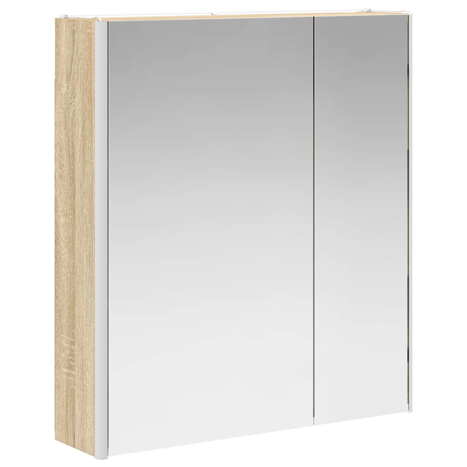 Mobiletto per specchio da bagno Rovere Sonoma | homemem39