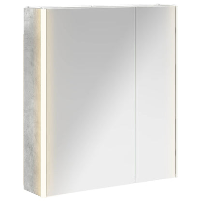 Mobiletto per specchio da bagno Grigio cemento | homemem39