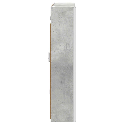 Mobiletto per specchio da bagno Grigio cemento | homemem39