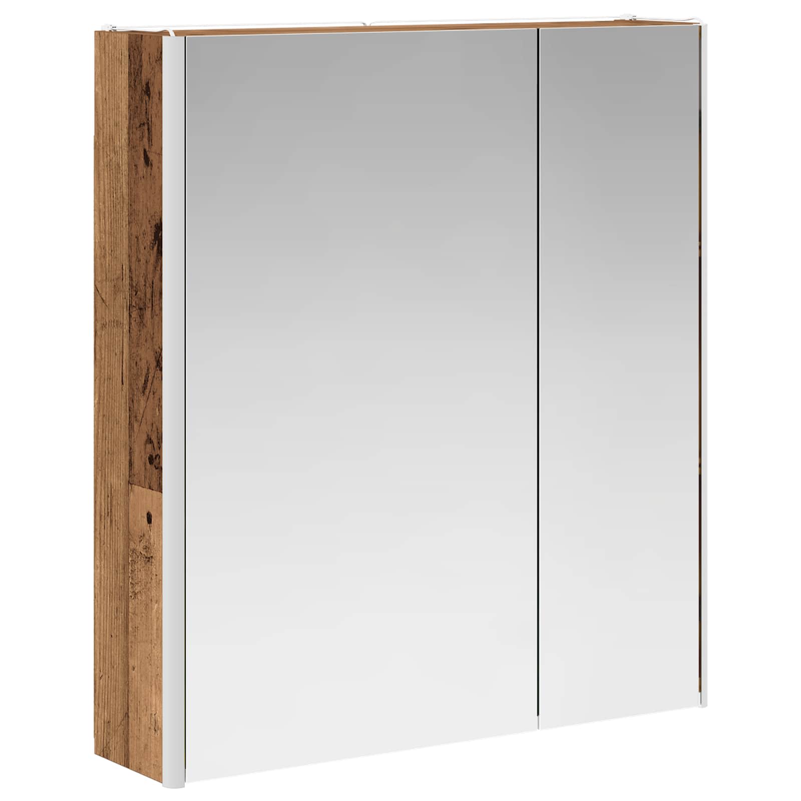 Mobiletto per specchio da bagno Legno vecchio | homemem39