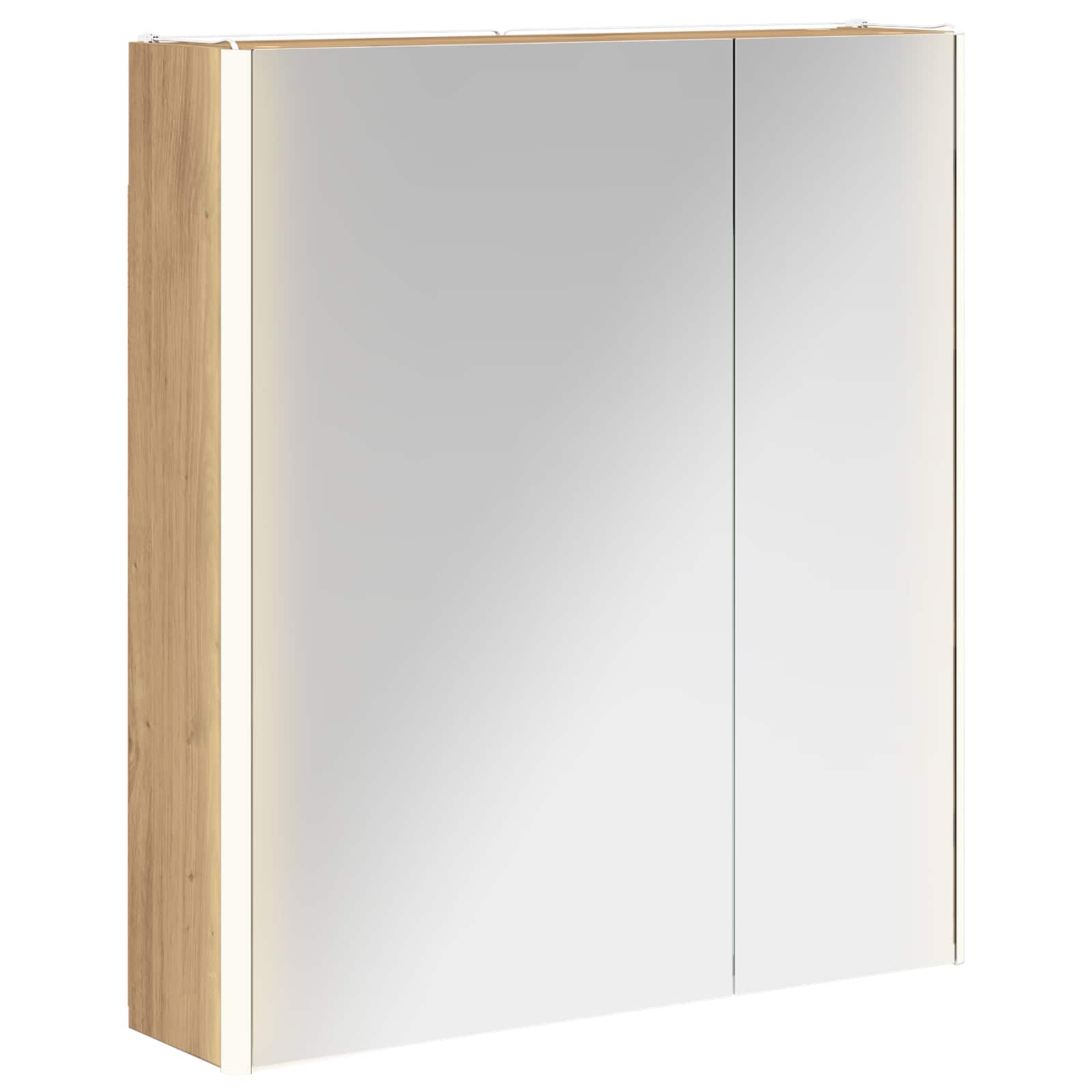 Mobiletto per specchio da bagno Rovere Artigianale | homemem39