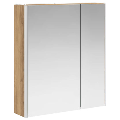 Mobiletto per specchio da bagno Rovere Artigianale | homemem39