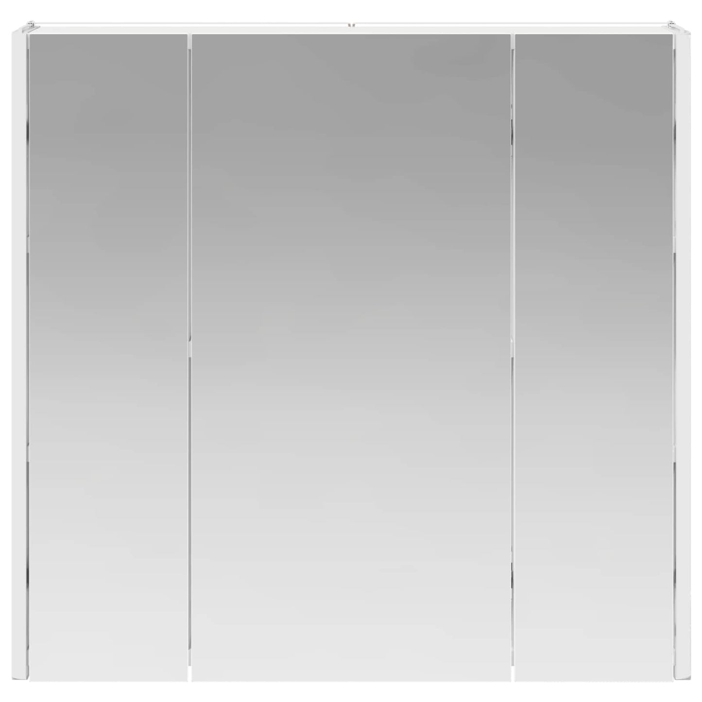 Mobiletto per specchio da bagno Bianco 63,5 x 15,5 x 60,5 cm