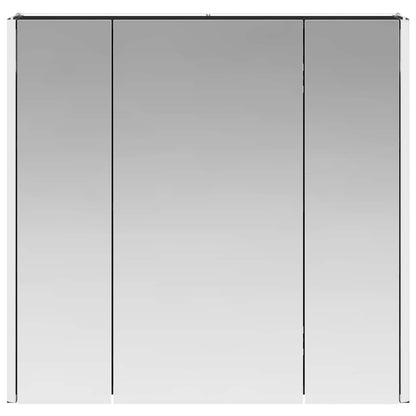 Mobiletto per specchio da bagno Rovere Nero | homemem39