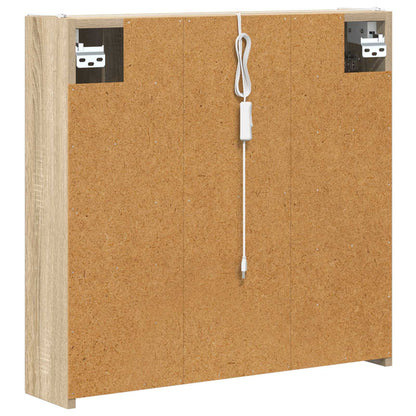 Mobiletto per specchio da bagno Rovere Sonoma | homemem39
