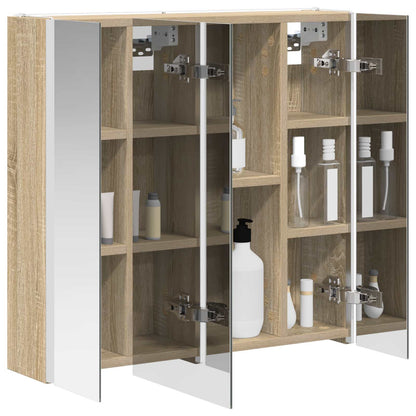 Mobiletto per specchio da bagno Rovere Sonoma | homemem39