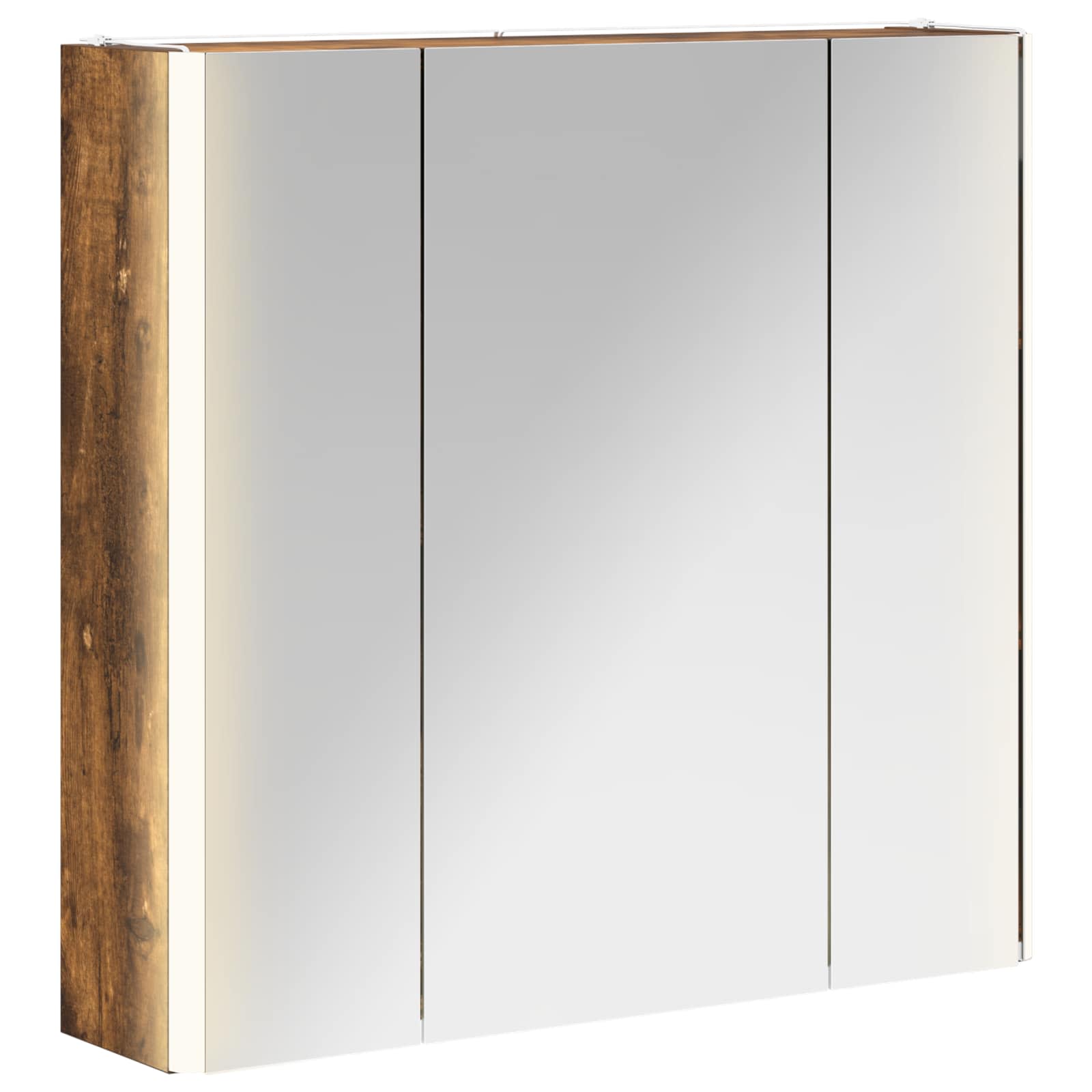 Mobiletto per specchio da bagno Rovere fumé | homemem39