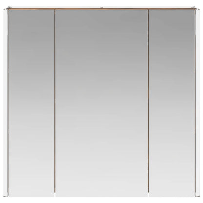 Mobiletto per specchio da bagno Rovere fumé | homemem39