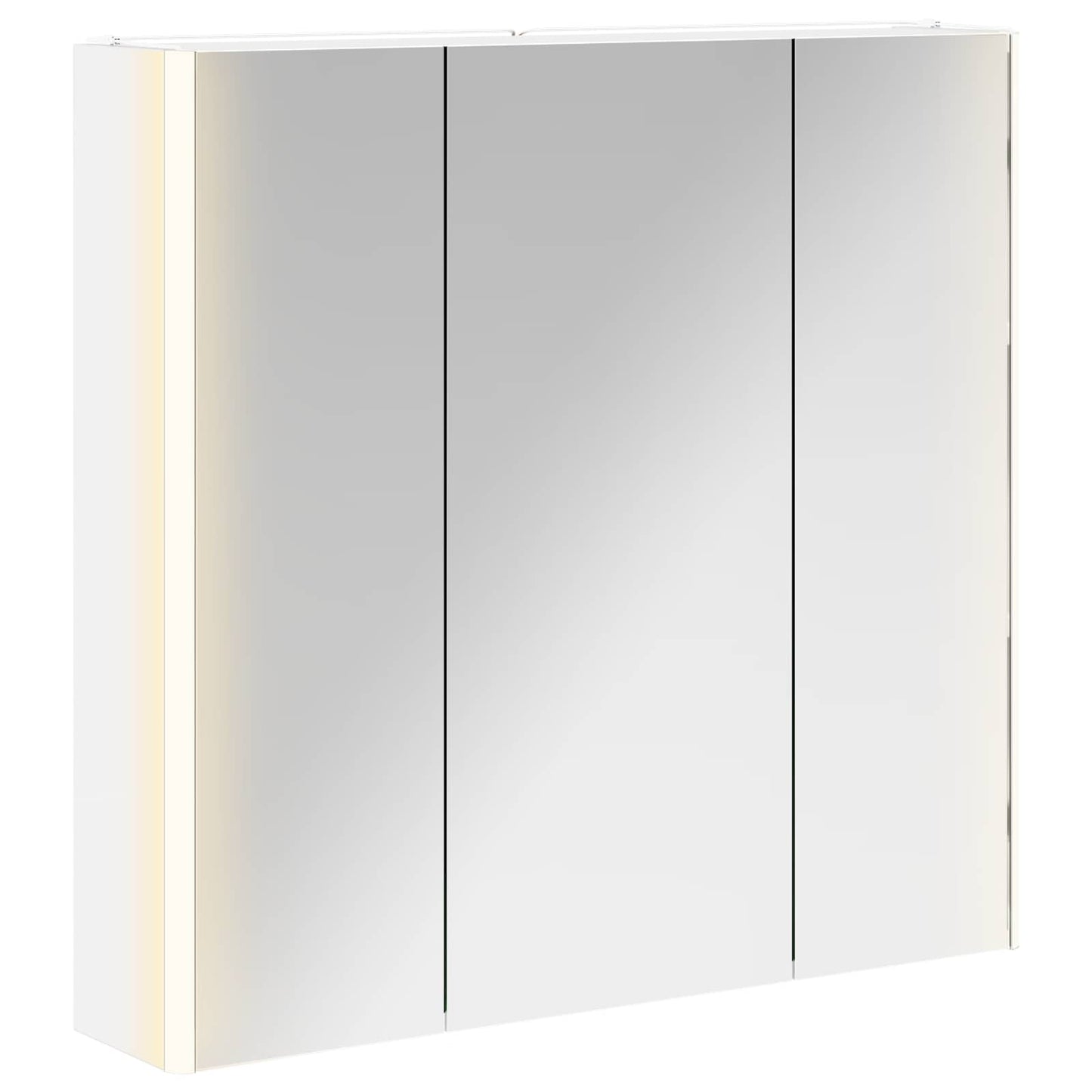 Mobiletto per specchio da bagno Bianco 73.5 x 15.5 x 70 cm | homemem39