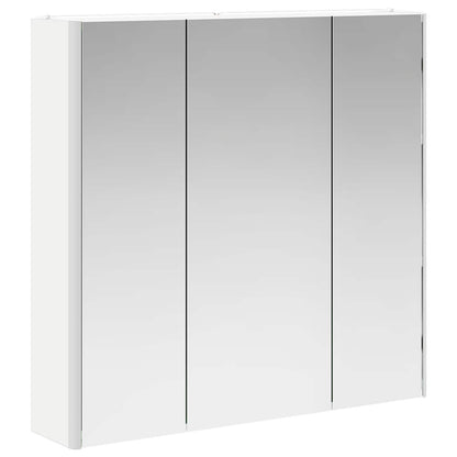 Mobiletto per specchio da bagno Bianco 73.5 x 15.5 x 70 cm | homemem39