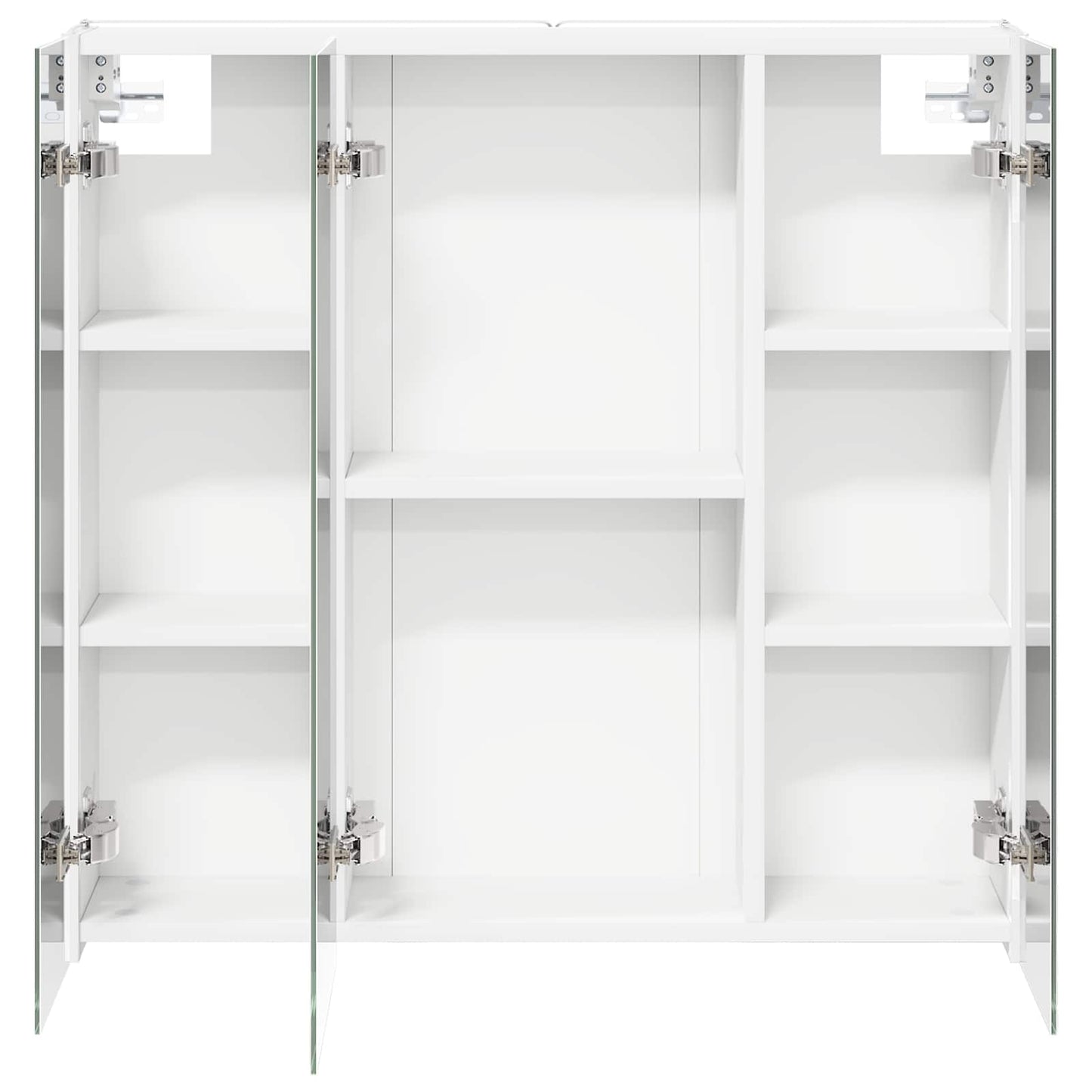 Mobiletto per specchio da bagno Bianco 73.5 x 15.5 x 70 cm | homemem39