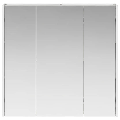 Mobiletto per specchio da bagno con lo scaffale Grigio cemento | homemem39