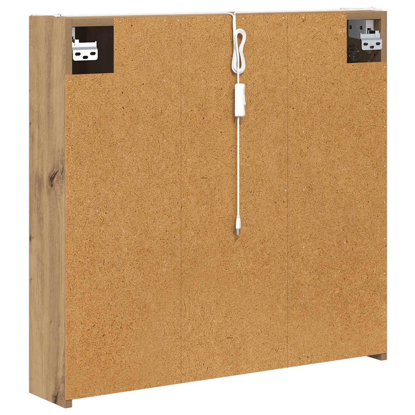 Mobiletto per specchio da bagno con porta Rovere Artigianale | homemem39
