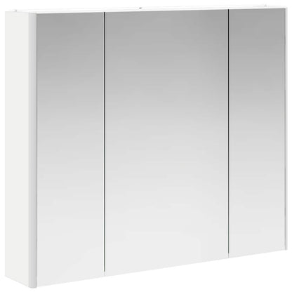 Mobiletto per specchio da bagno Bianco 83,5 x 15,5 x 70 cm | homemem39