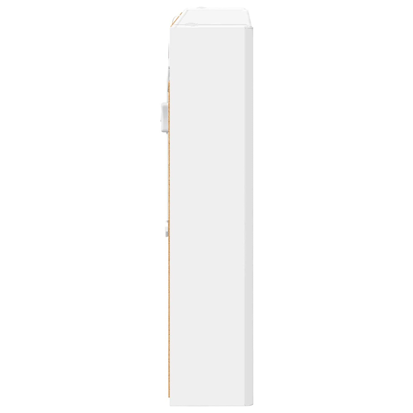 Mobiletto per specchio da bagno Bianco 83,5 x 15,5 x 70 cm | homemem39