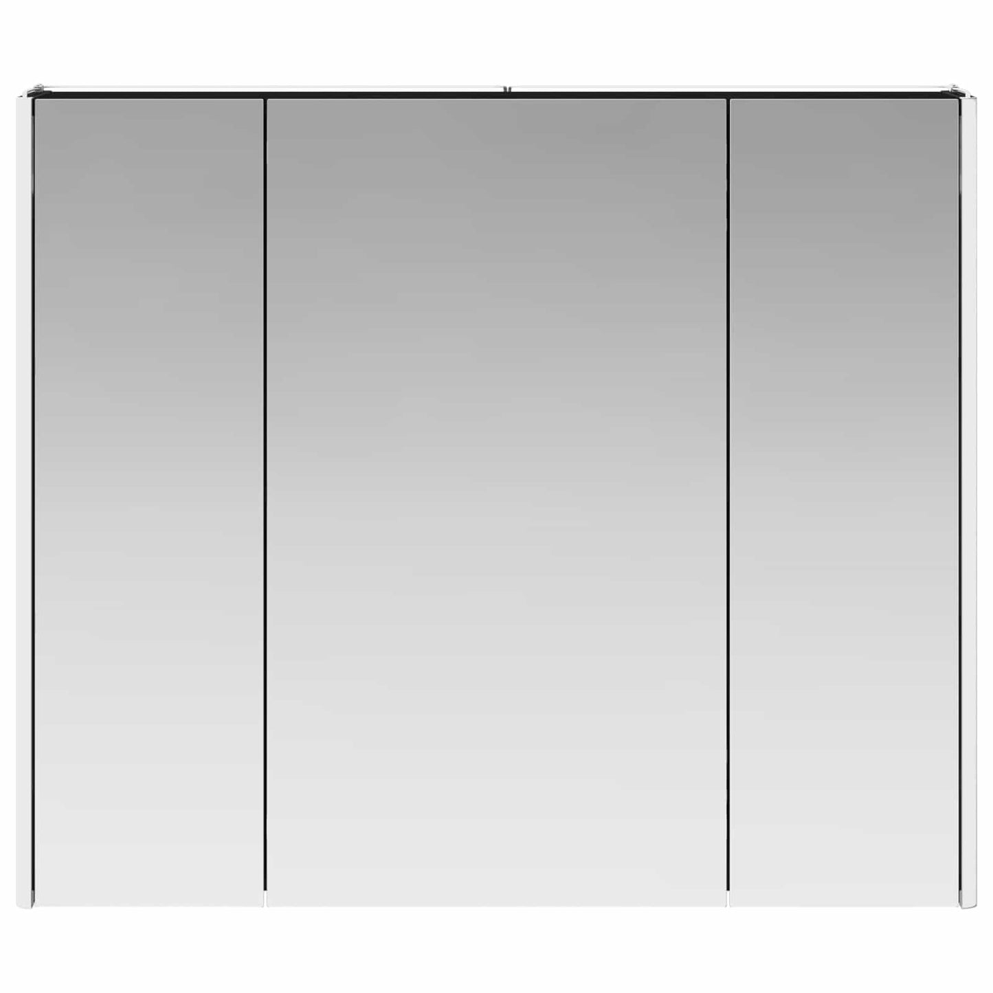 Mobiletto per specchio da bagno Rovere Nero 83,5 x 15,5 x 70 cm | homemem39