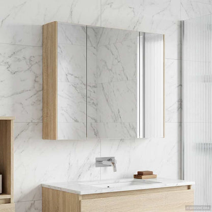 Mobiletto per specchio da bagno Rovere Sonoma | homemem39