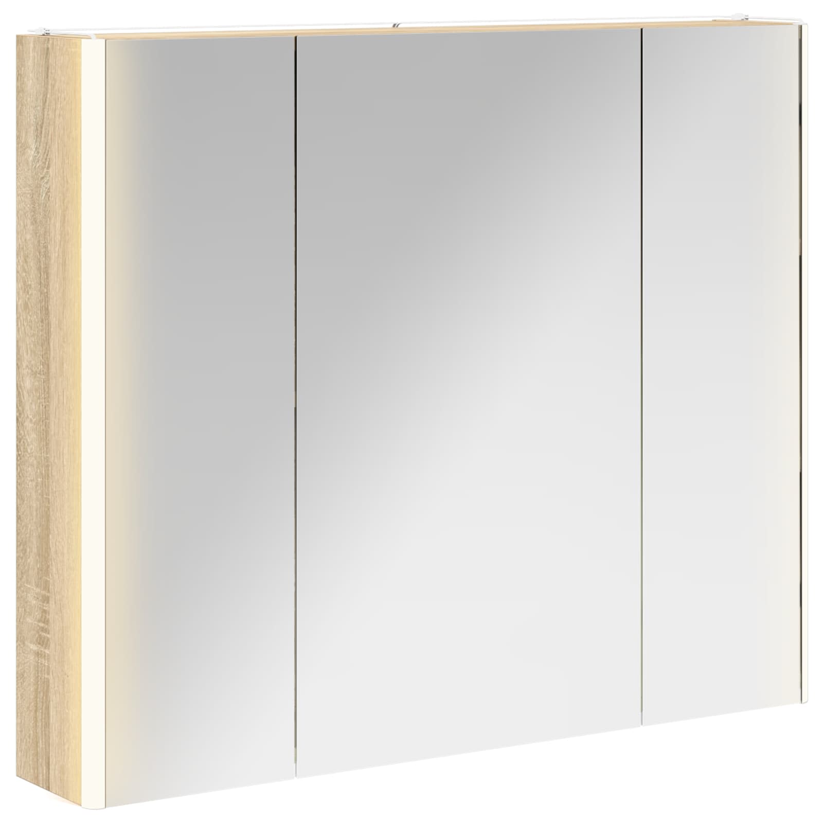 Mobiletto per specchio da bagno Rovere Sonoma | homemem39