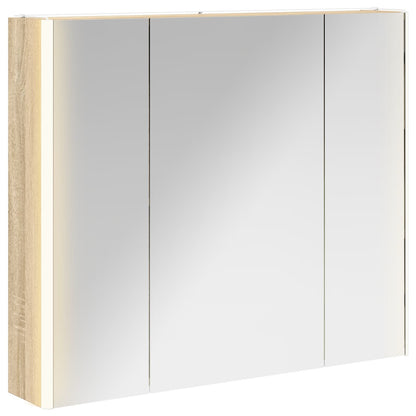 Mobiletto per specchio da bagno Rovere Sonoma | homemem39