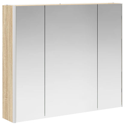 Mobiletto per specchio da bagno Rovere Sonoma | homemem39