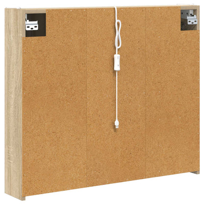 Mobiletto per specchio da bagno Rovere Sonoma | homemem39