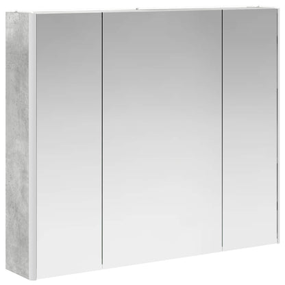 Mobiletto per specchio da bagno Grigio cemento | homemem39