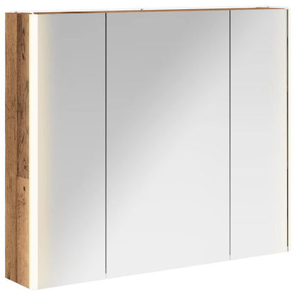 Mobiletto per specchio da bagno Legno vecchio
