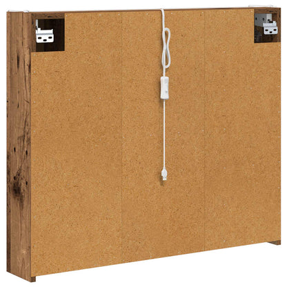 Mobiletto per specchio da bagno Legno vecchio
