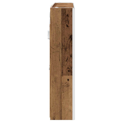 Mobiletto per specchio da bagno Legno vecchio