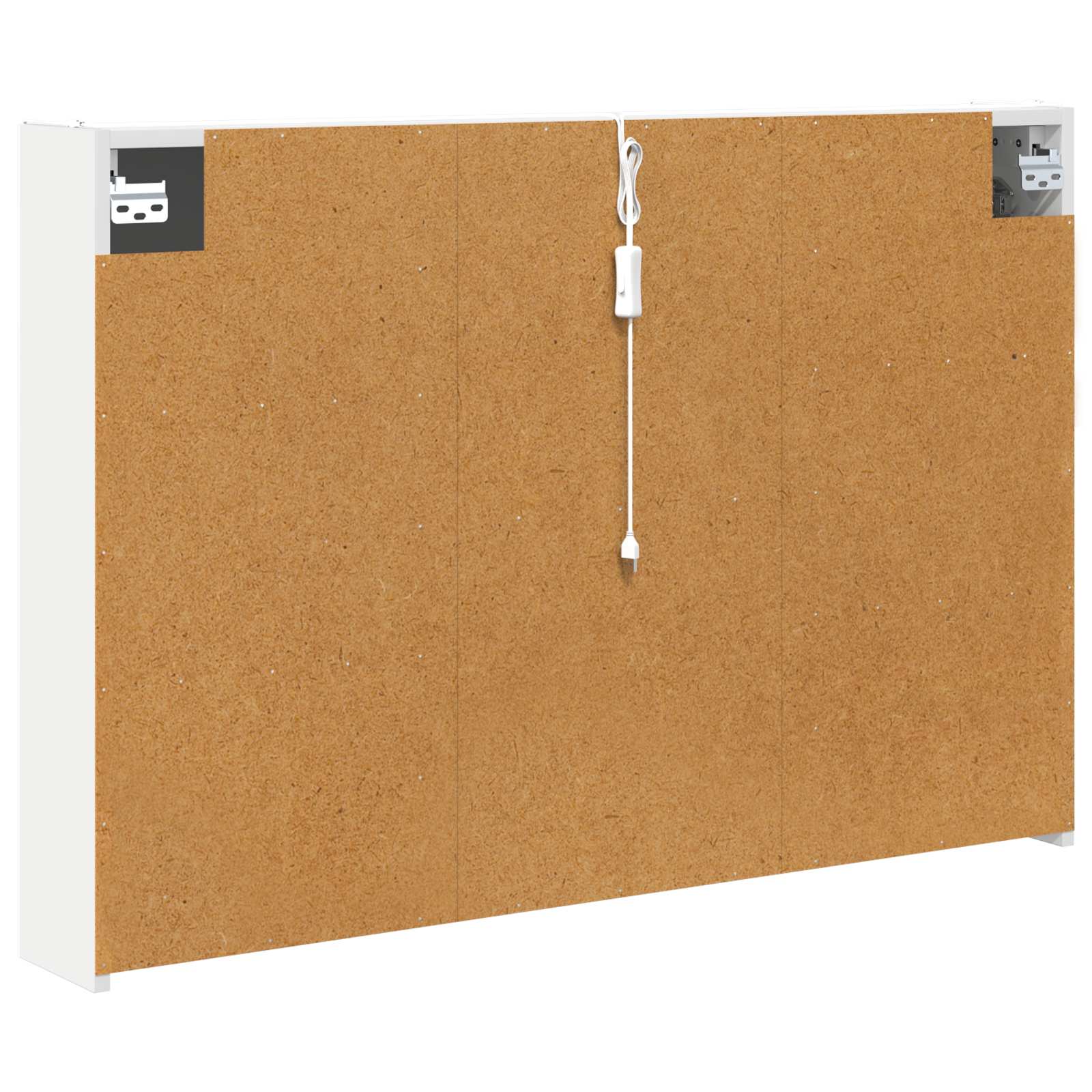 Mobiletto per specchio da bagno Bianco 103,5 x 15,5 x 70 cm | homemem39