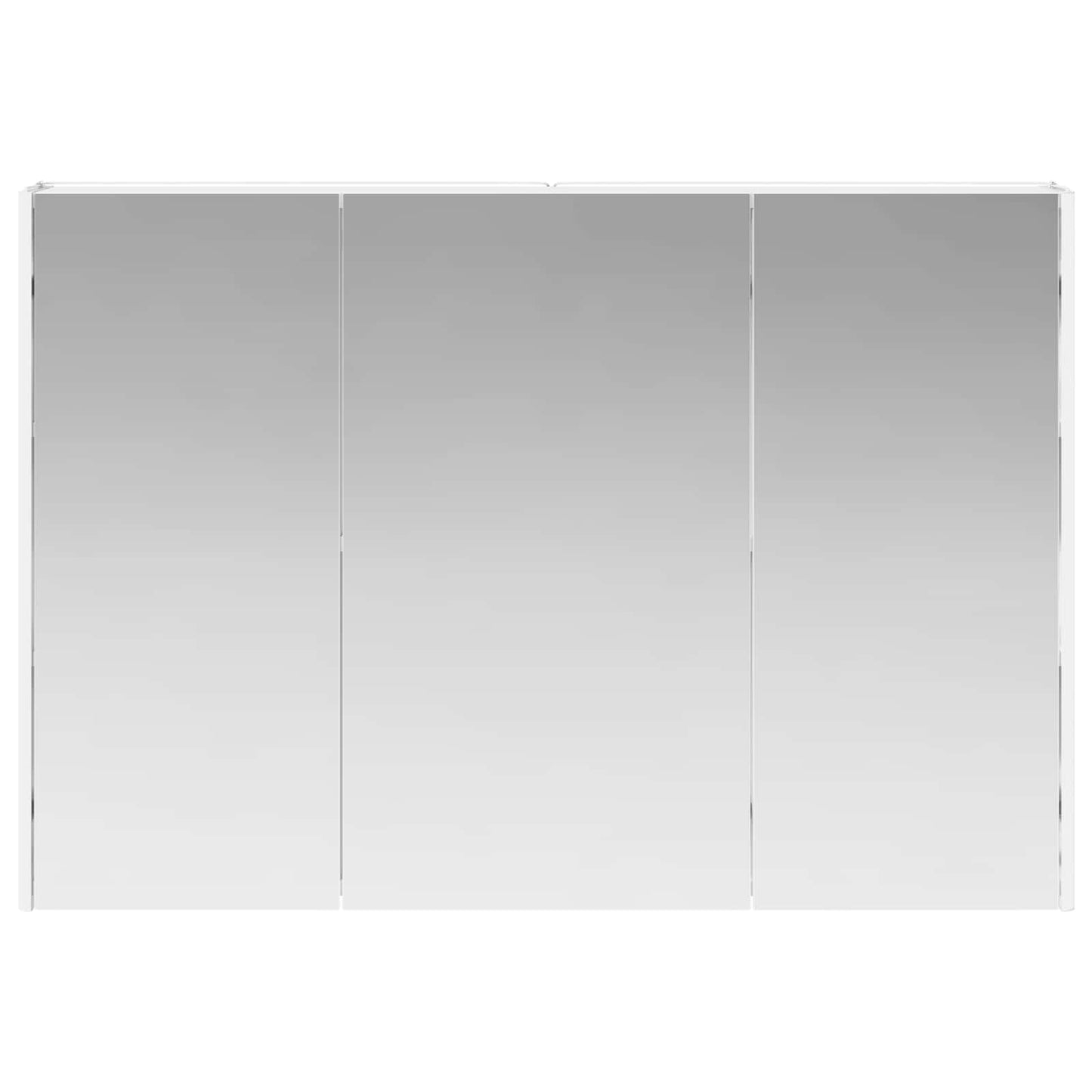 Mobiletto per specchio da bagno Bianco 103,5 x 15,5 x 70 cm | homemem39
