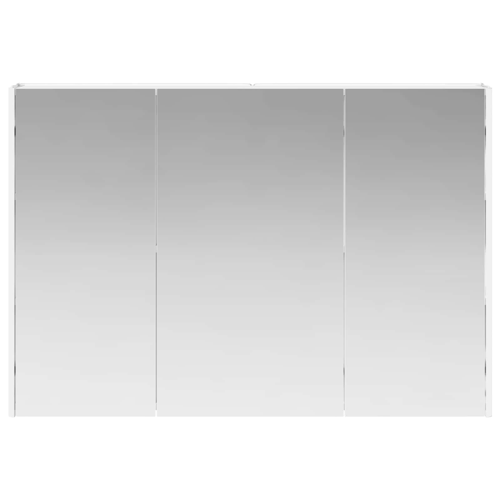 Mobiletto per specchio da bagno Bianco 103,5 x 15,5 x 70 cm | homemem39