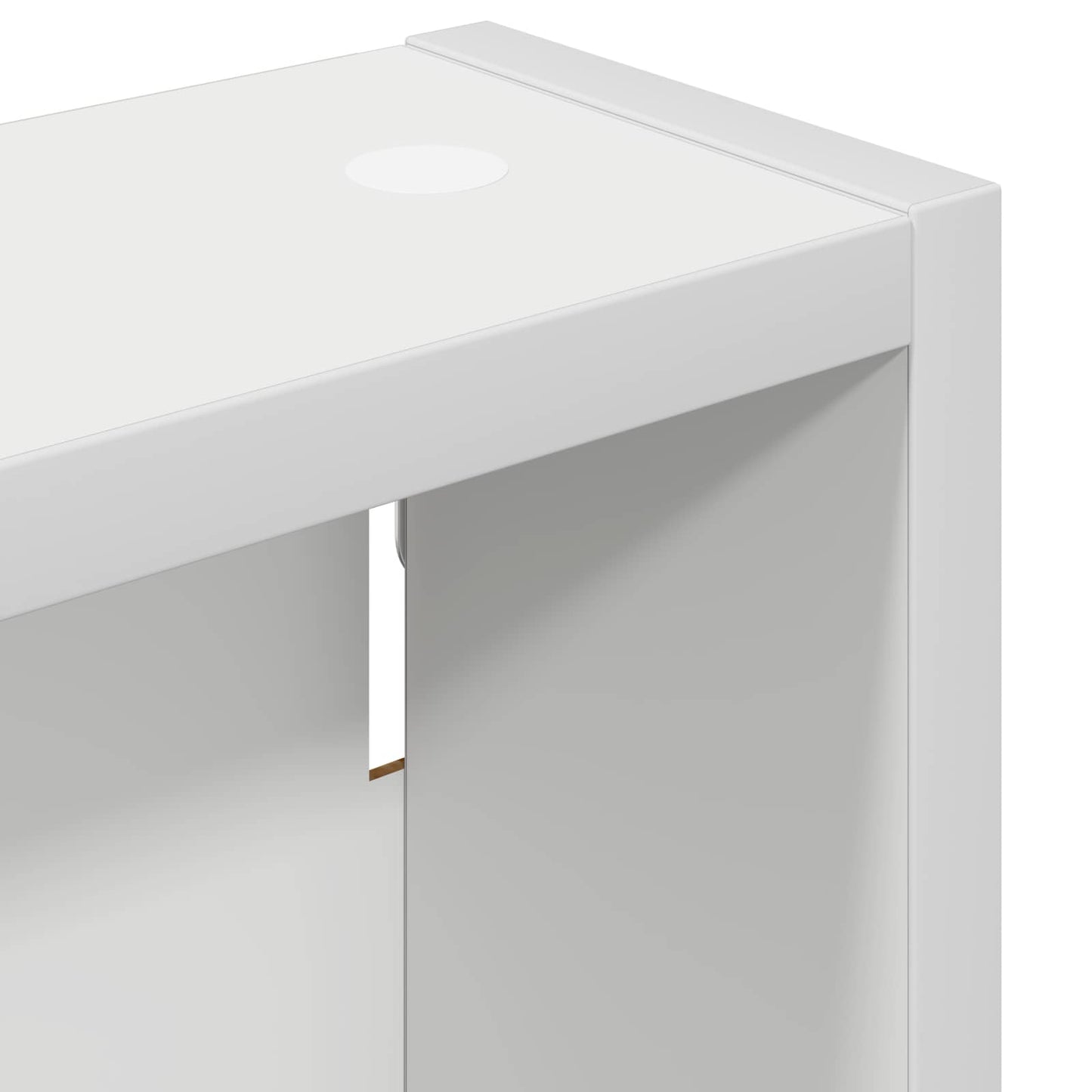 Armadio da bagno a muro con lo scaffale Bianco 20 x 10 x 50 cm | homemem39