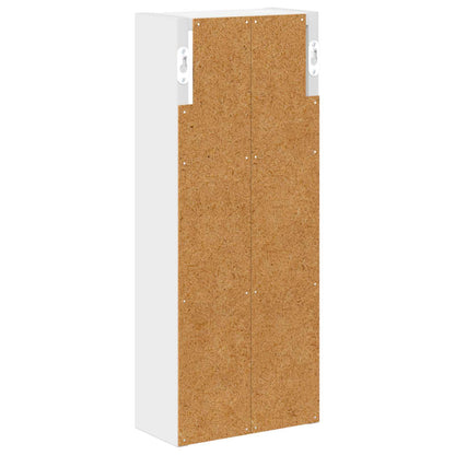 Armadio da bagno a muro con lo scaffale Bianco 20 x 10 x 50 cm | homemem39