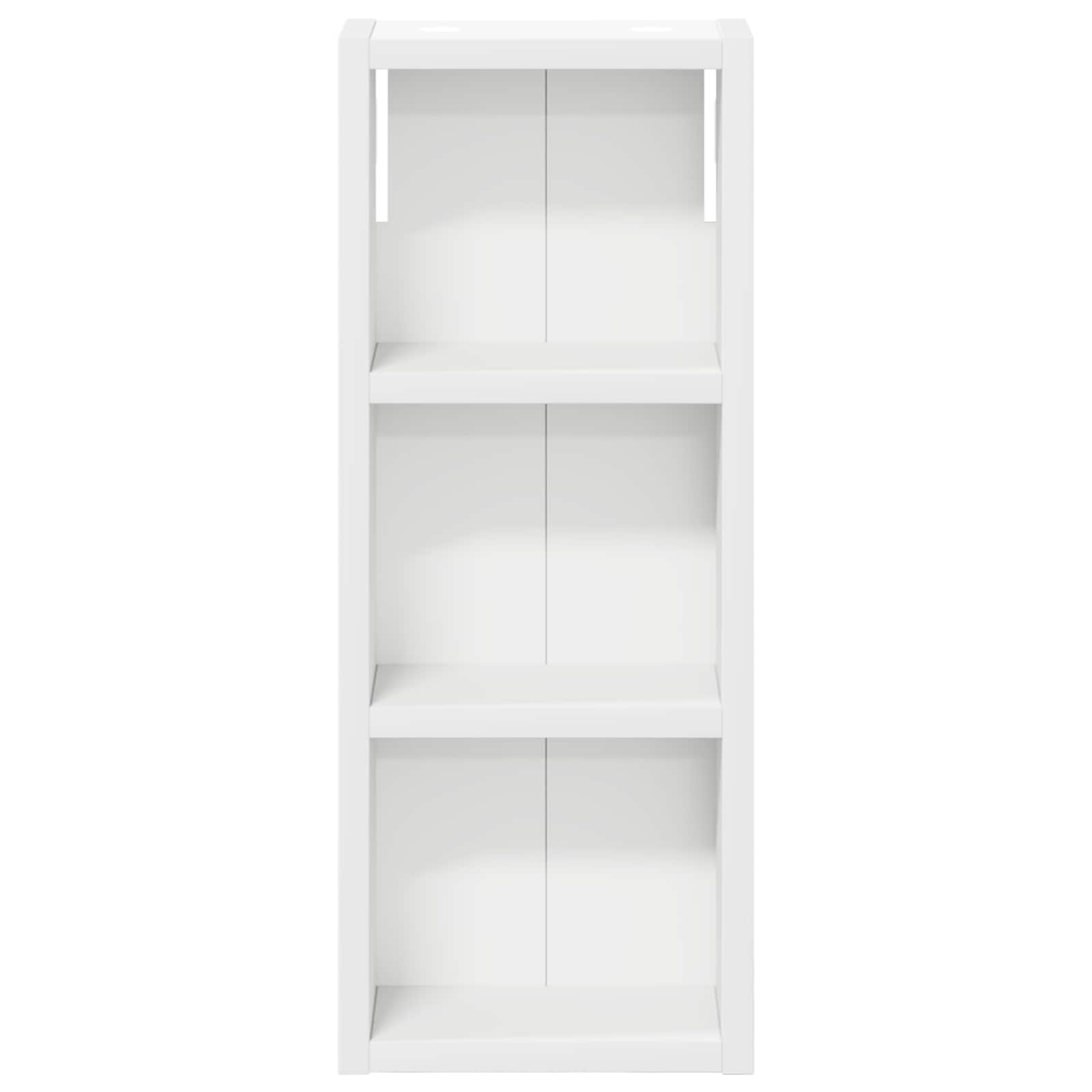 Armadio da bagno a muro con lo scaffale Bianco 20 x 10 x 50 cm | homemem39